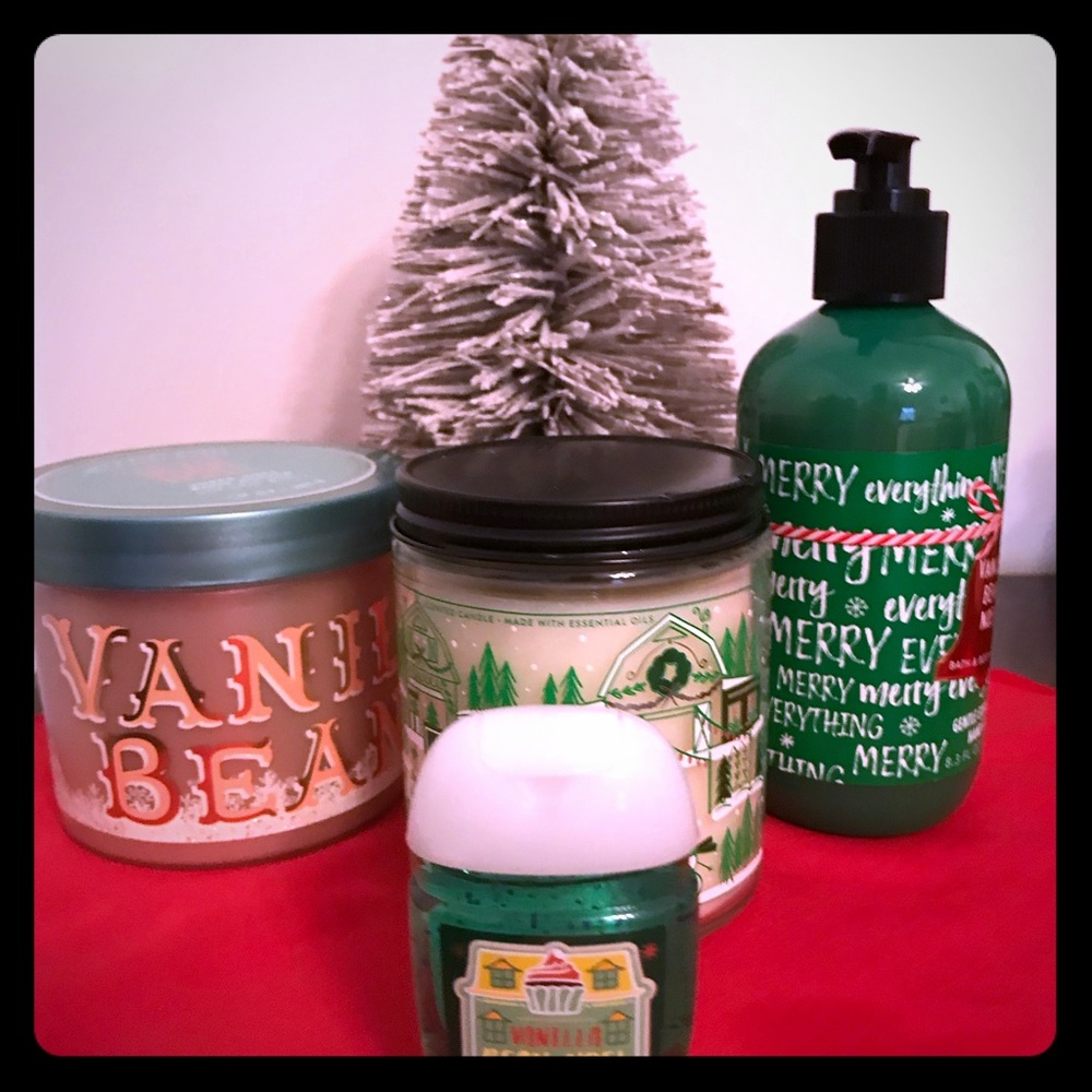 B & B Works Vanilla Bean-Set of 4